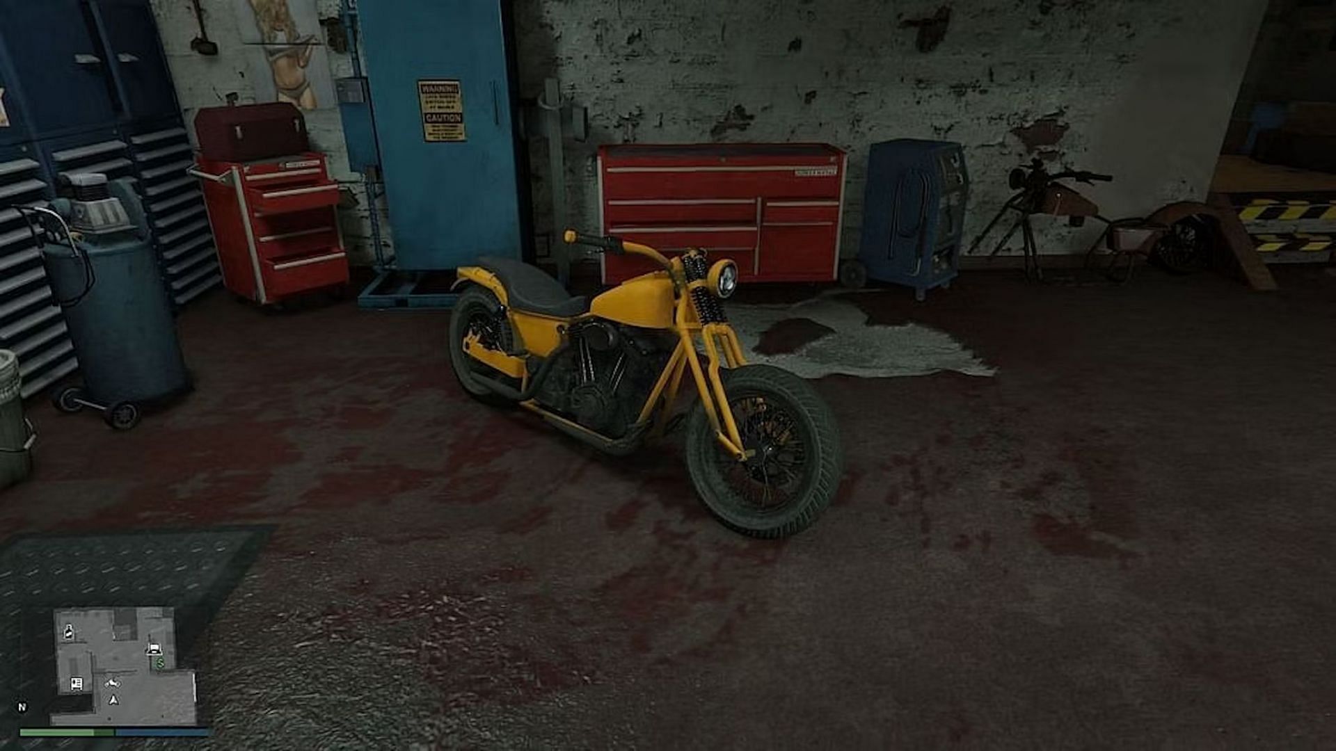 The Wolfsbane could be bought from a client in the Clubhouse (Image via Rockstar Games)
