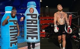 "He's so triggered by me" - KSI slams 'insecure' Jake Paul for denying Logan Paul entry into ring with PRIME products