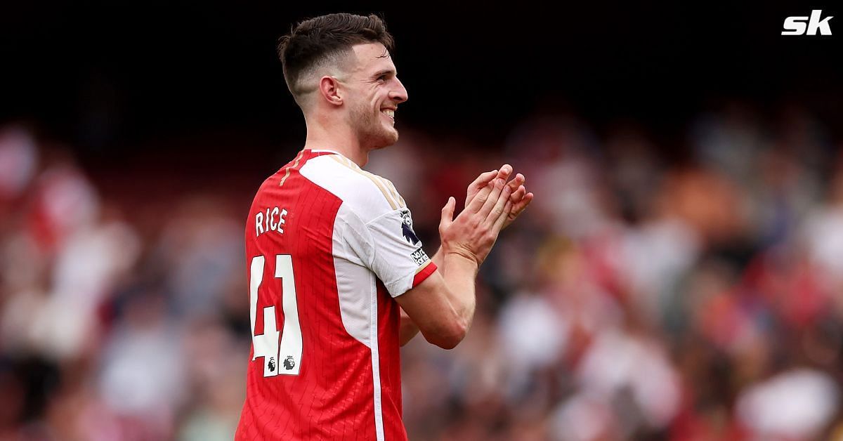 Declan Rice has been impressed by his new Arsenal teammate Gabriel Martinelli