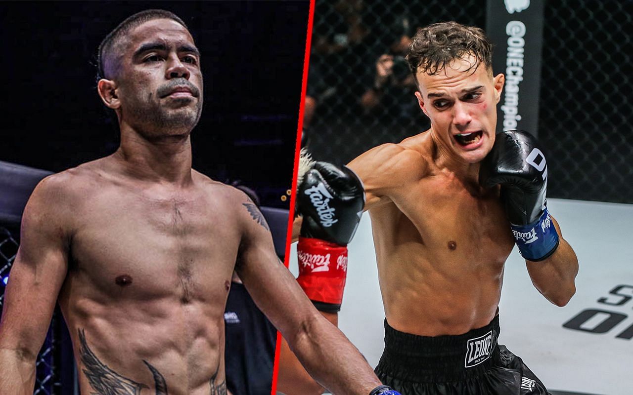 Danial Williams (Left) faces Jonathan Di Bella (Right) at ONE Fight Night 15