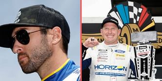 “It was fine”: Chase Elliott holds no grudges against Mike Rockenfeller despite missing out on a win at Indianapolis to Michael McDowell
