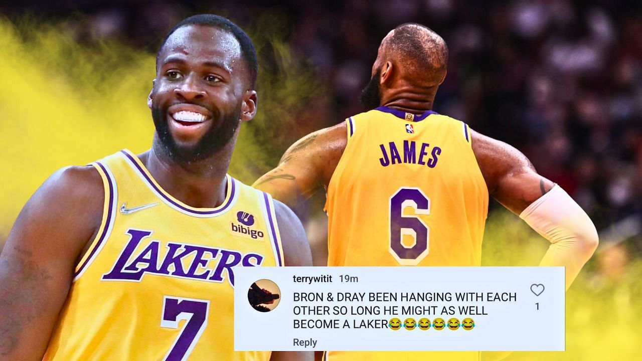 LeBron James hanging out with Draymond Green gets reactions from NBA fans