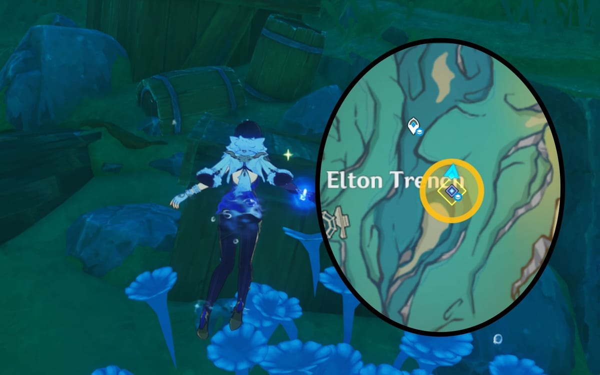 The Lone Phantom Sail Genshin Impact quest guide and location