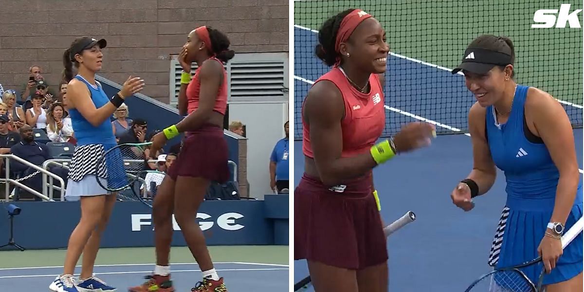 Coco Gauff and Jessica Pegula are through to the women