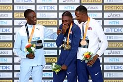 "I don’t think I realized how much weight I was carrying" - Noah Lyles on tearing up during national anthem at 2023 World Athletics Championships