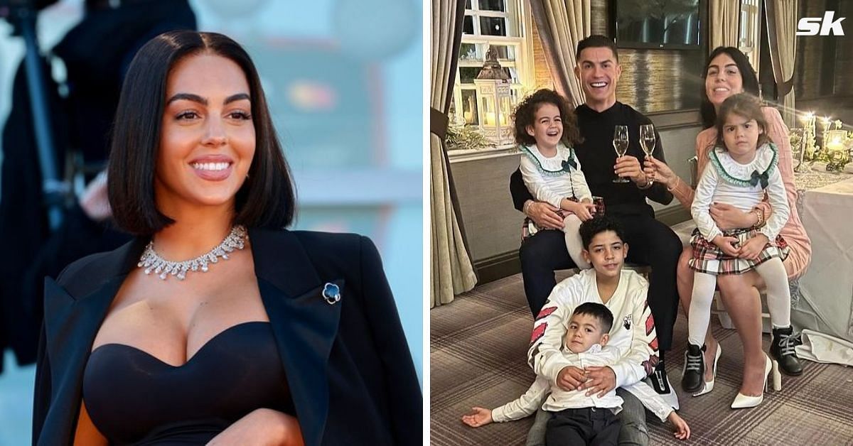 Cristiano Ronaldo and his girlfriend, Georgina Rodriguez 