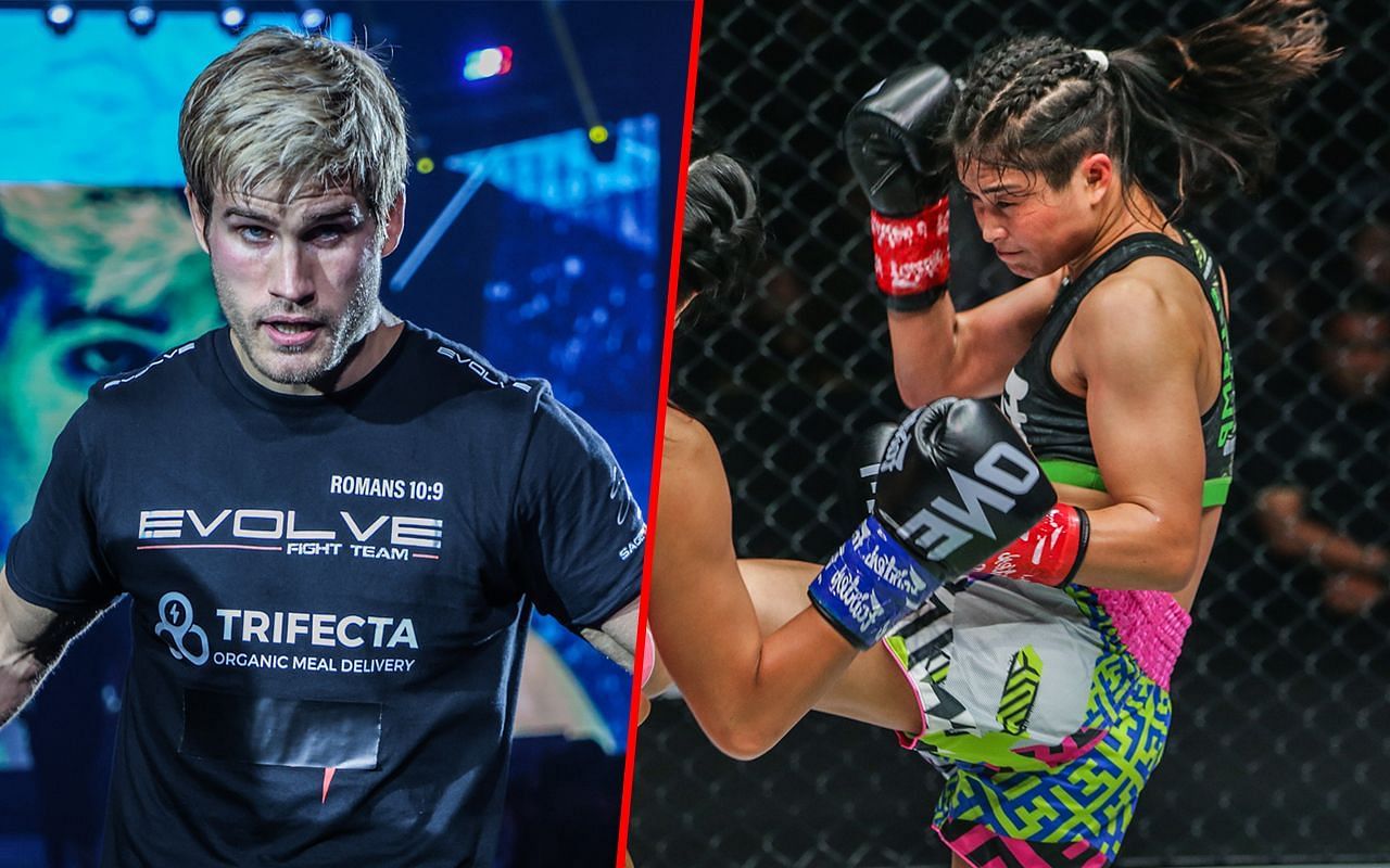 Sage Northcutt (left) and Stamp Fairtex (right) | Image credit: ONE Championship
