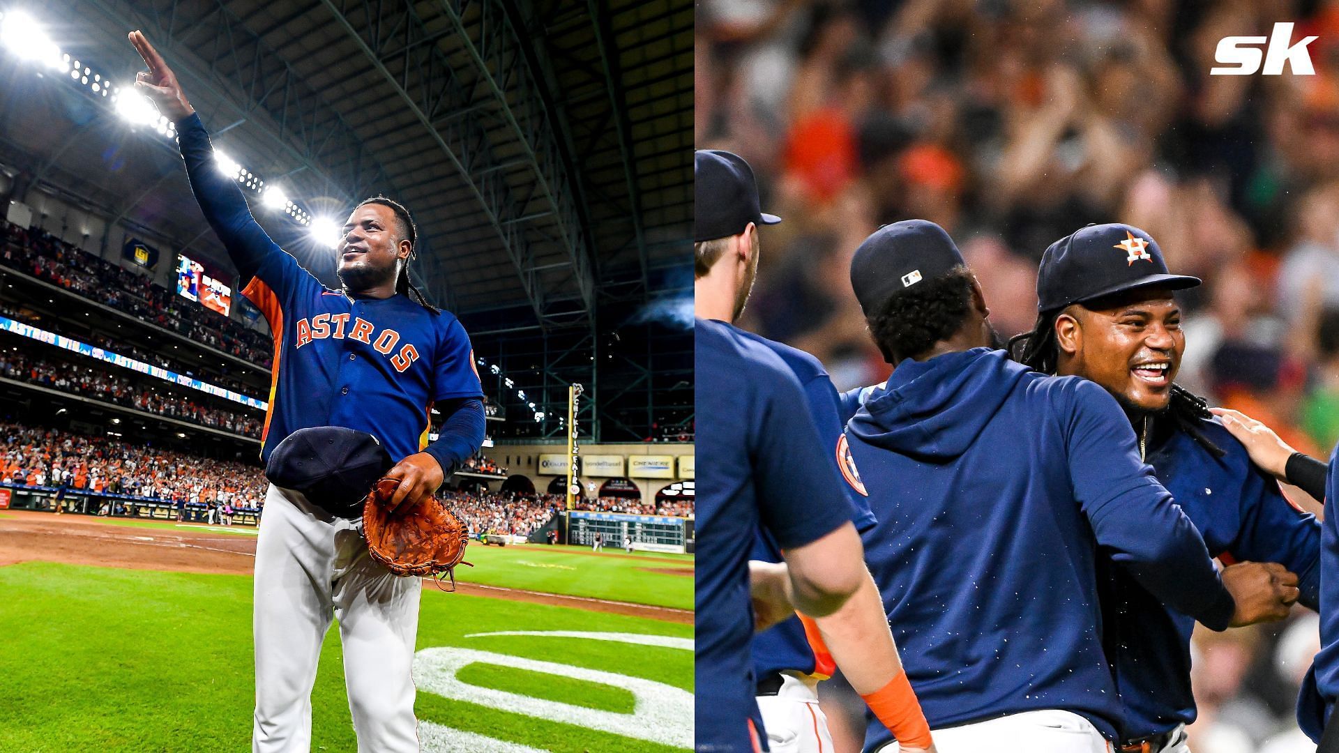 Fact Check: Was Framber Valdez cheating during his no-hitter? Astros  pitcher's actions arise suspicions from fans