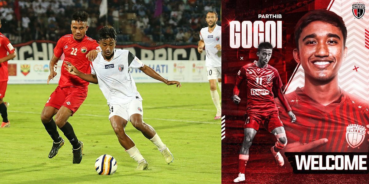 Parthib Gogoi in NorthEast United FC (PC: Sportskeeda)