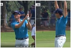 WATCH: Adam Schenk dunks an 140 yards eagle from the fairway in the TOUR Championship