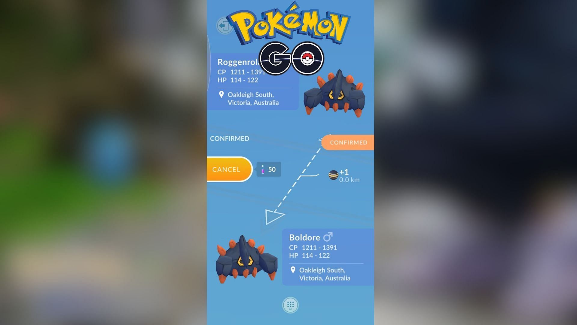 Trade Pokemon to earn Pokemon Candy in Pokemon GO (Image via Niantic)