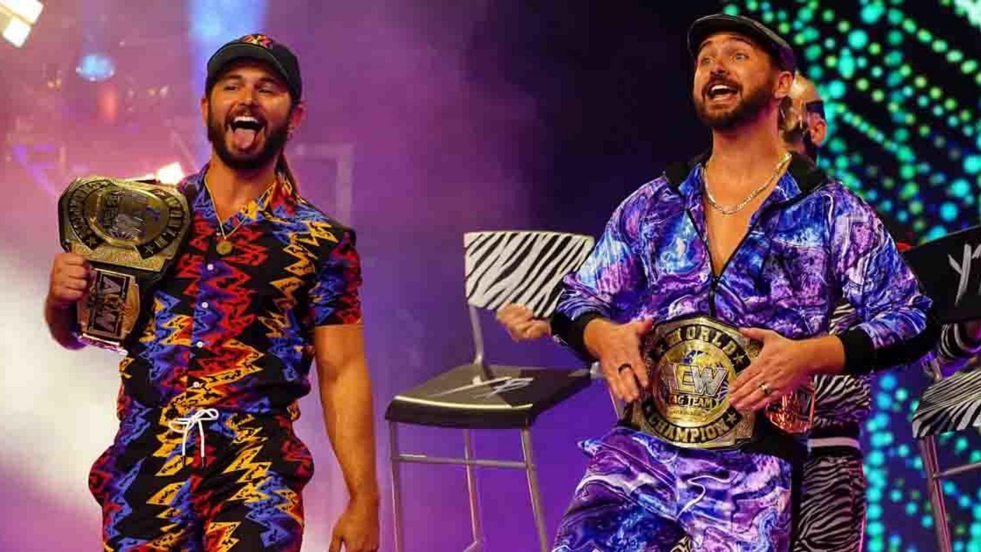 The Young Bucks are the former AEW tag team Champion
