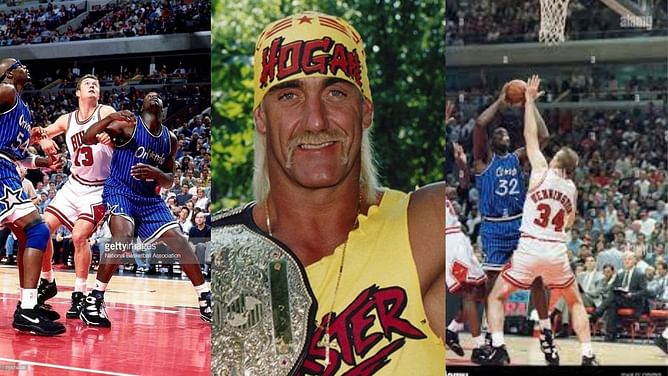 Shaquille O'Neal once pleaded for help against Michael Jordan's Bulls after getting hacked: "Hulk Hogan, I need you"