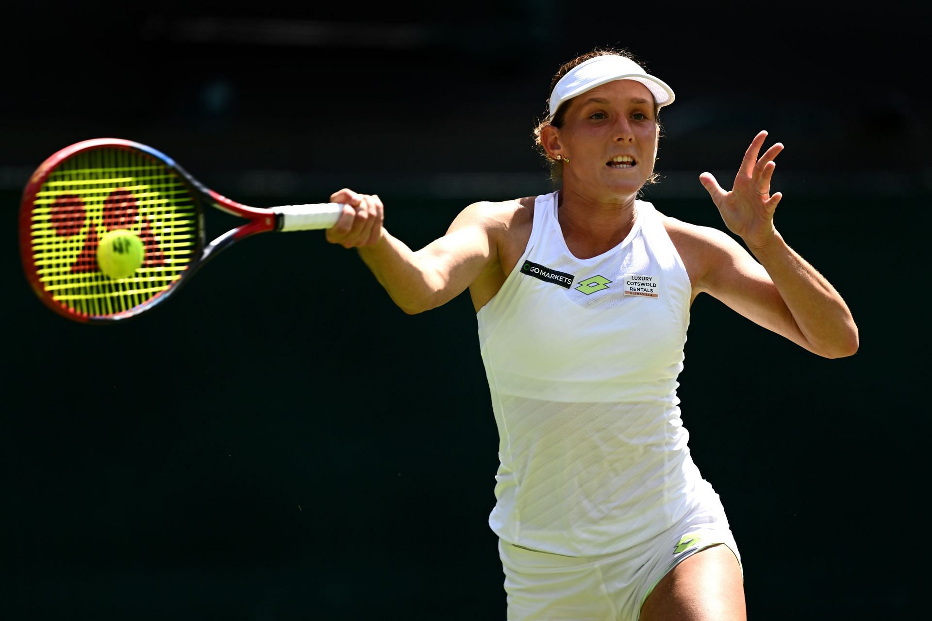 Varvara Gracheva at the 2023 Wimbledon Championships.