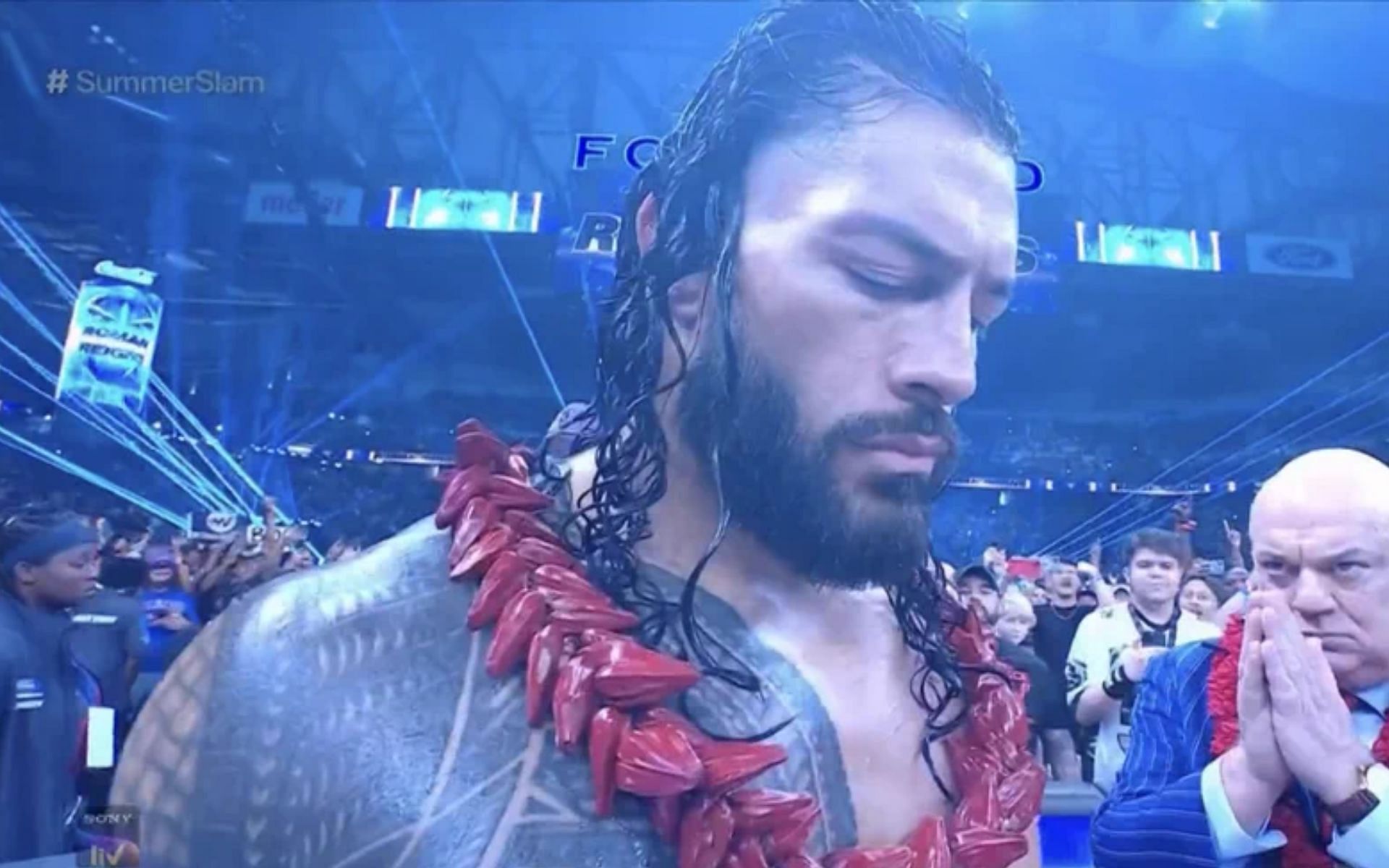 Reigns stood tall for the fourth SummerSlam in a row