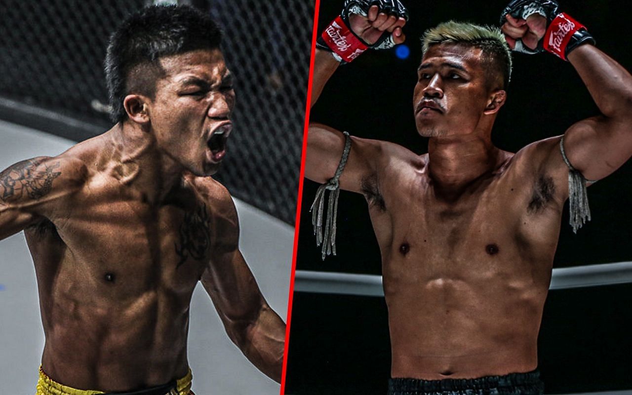 Rodtang Jitmuangnon and Superlek Kiatmoo9 - Photo by ONE Championship