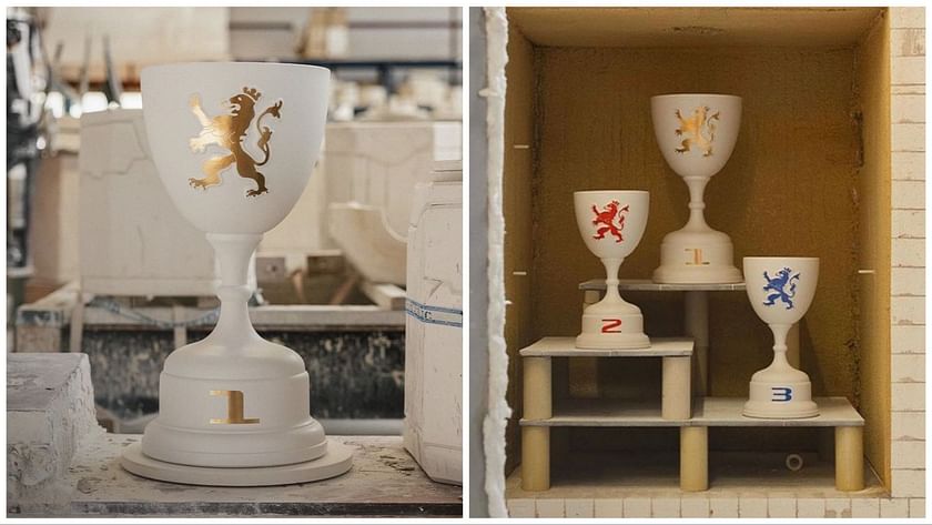 They look kinda cheap and unfinished”: First images of Dutch GP trophies  did not sit well with F1 fans