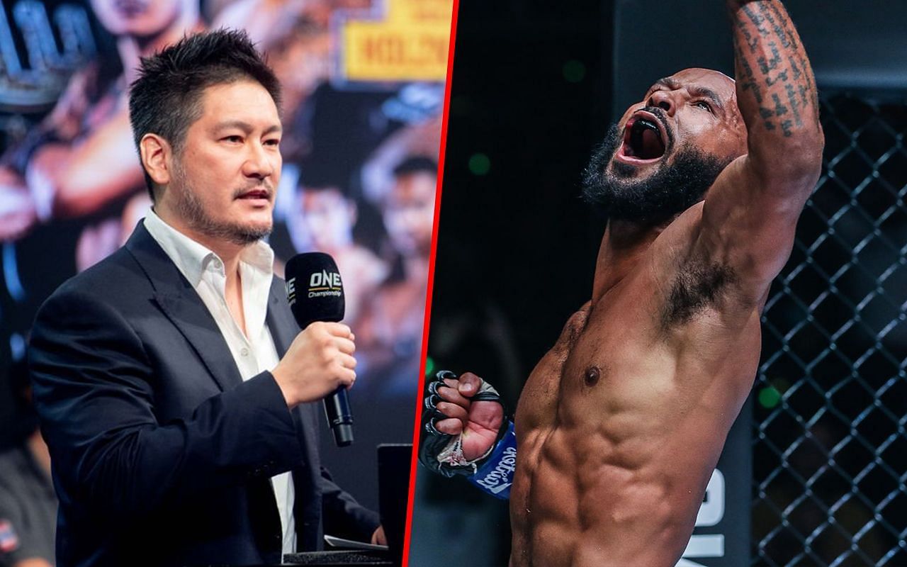 Chatri Sityodtong (L) and Demetrious Johnson (R) | Image credit: ONE Championship