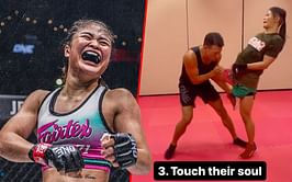 WATCH: Stamp Fairtex demonstrates how she uses her rib-crushing knee to stop takedowns