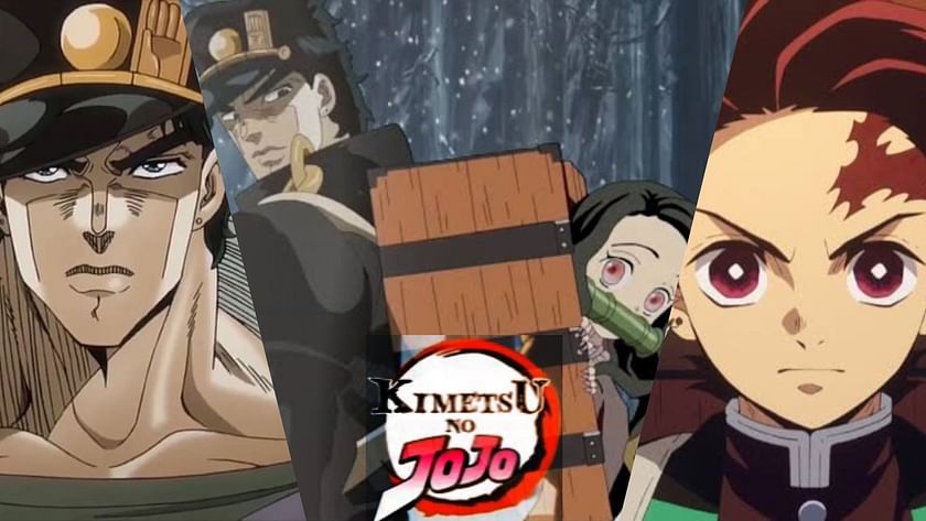 Hilarious Demon Slayer episode 1 fan edit completely replaces Tanjiro with  Jotaro Kujo