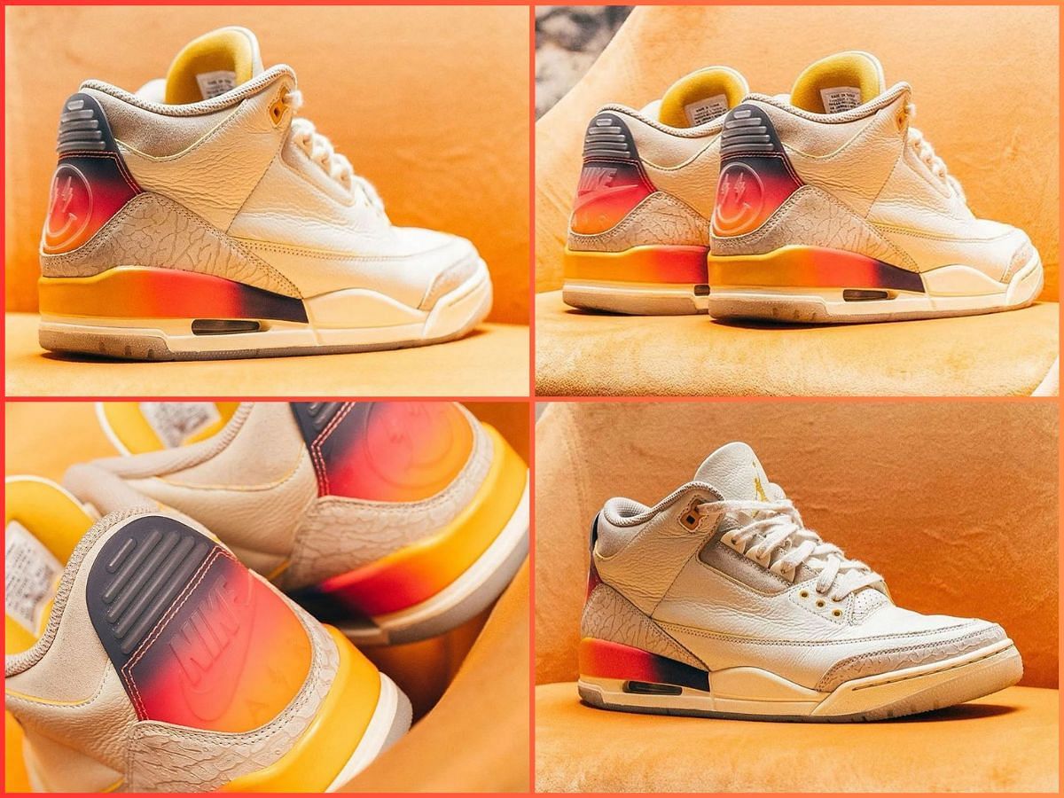 J Balvin Air Jordan 3 Medellín Sunset FN0344-901 Release