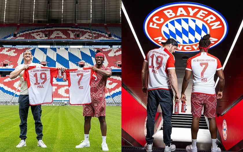 Logan Paul: KSI and Logan Paul announce massive sponsorship deal with  European football giants FC Bayern Munich and PRIME