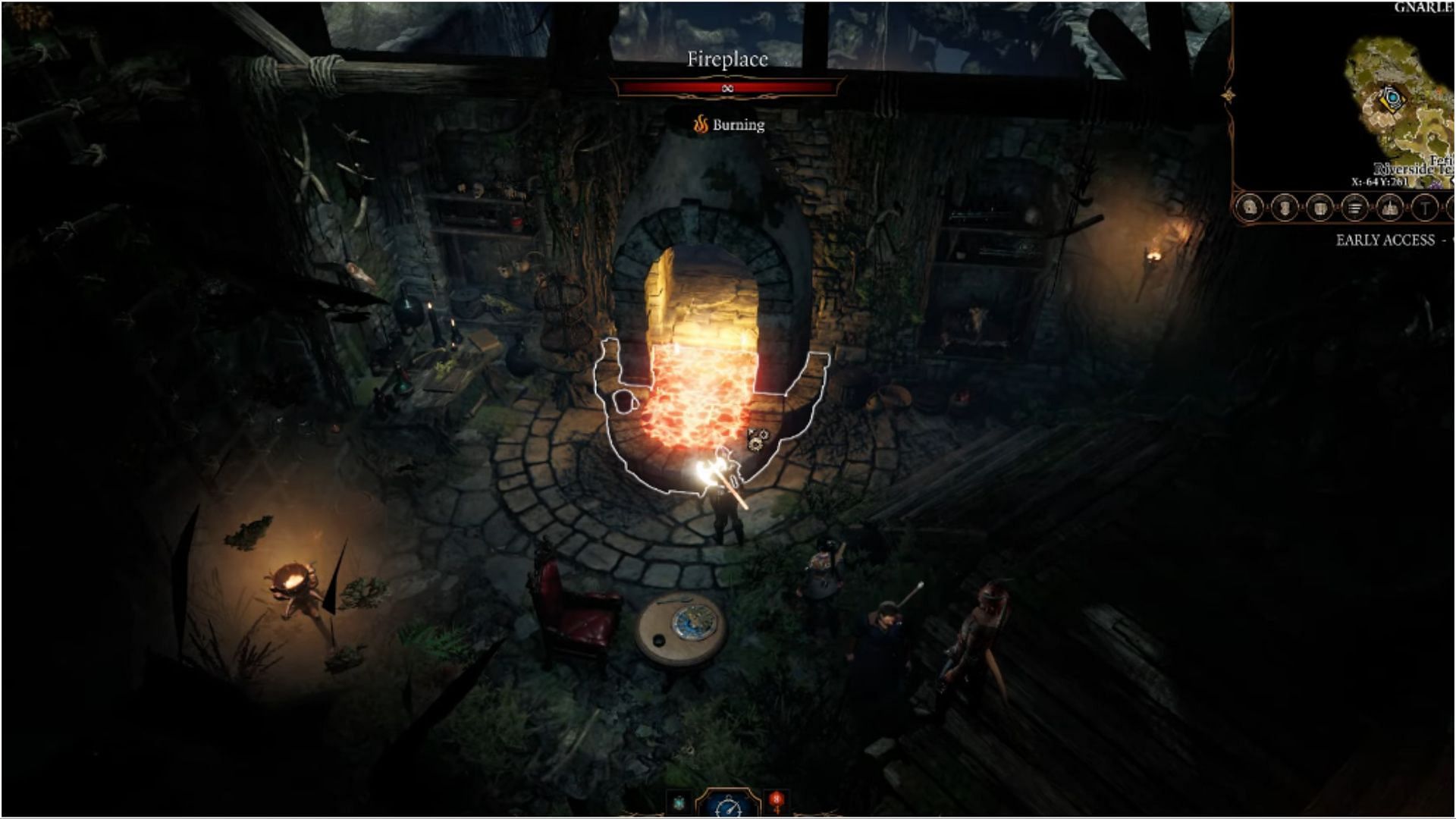 Access the Overgrown Tunnel (Image via Larian Studios)