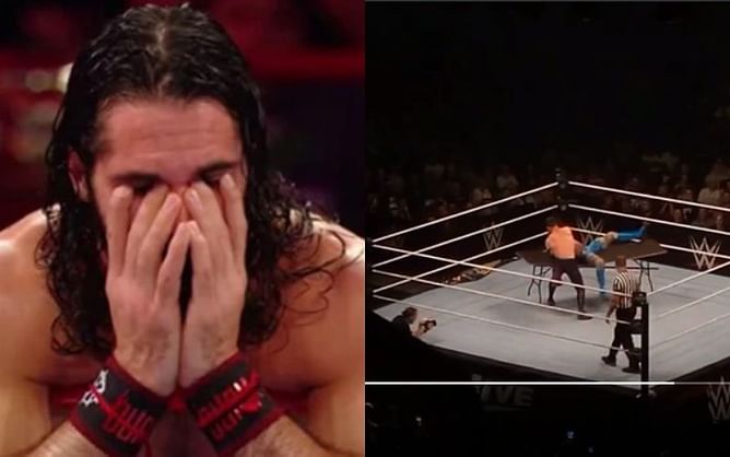[WATCH] Crowd erupts as Seth Rollins is involved in major botch at latest WWE Live Event