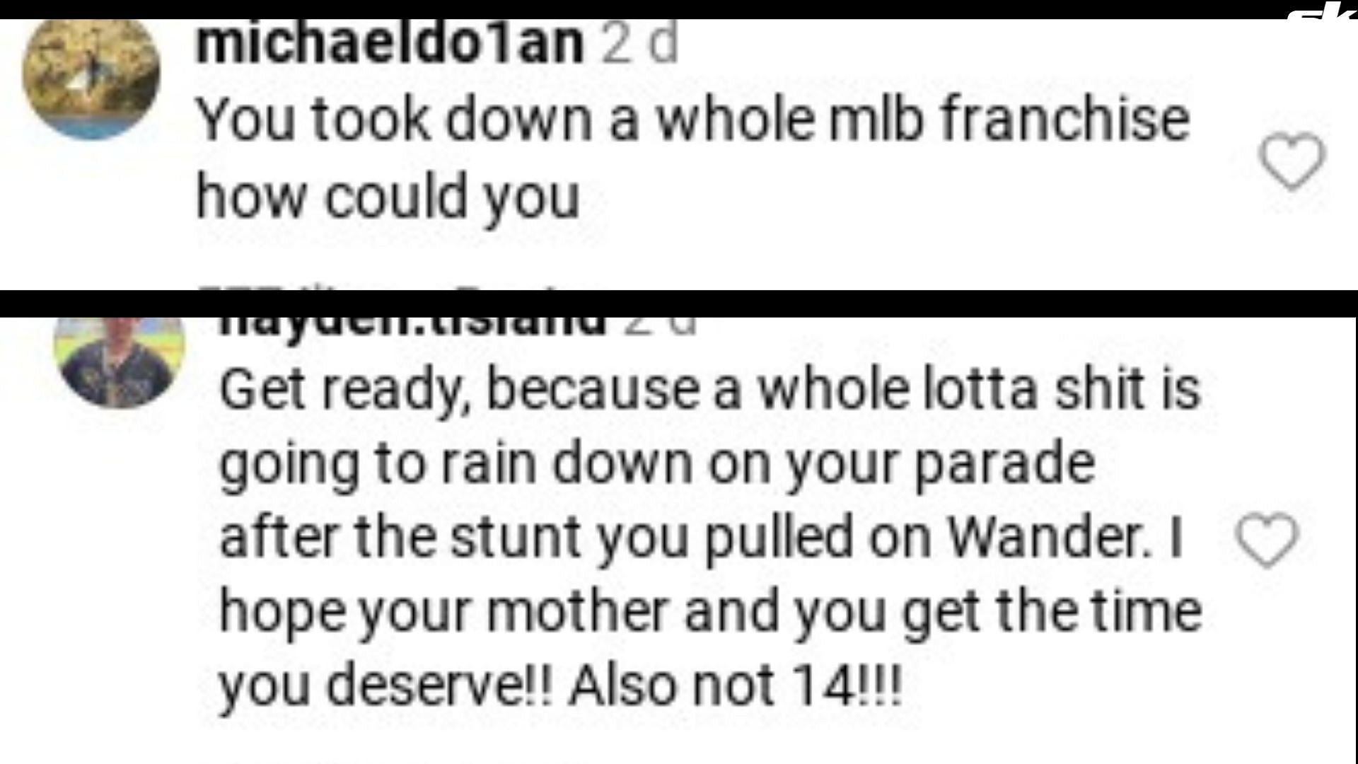 Wander Franco: Fans target Loredana Chevalier amid Wander Franco's  troubling allegations: You took down a whole MLB franchise how could you