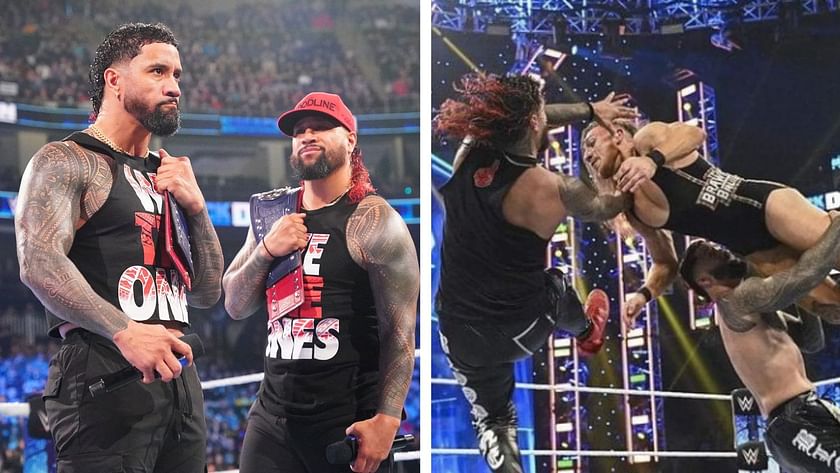 Which popular rapper hit The Usos' finisher during his concert? All you ...