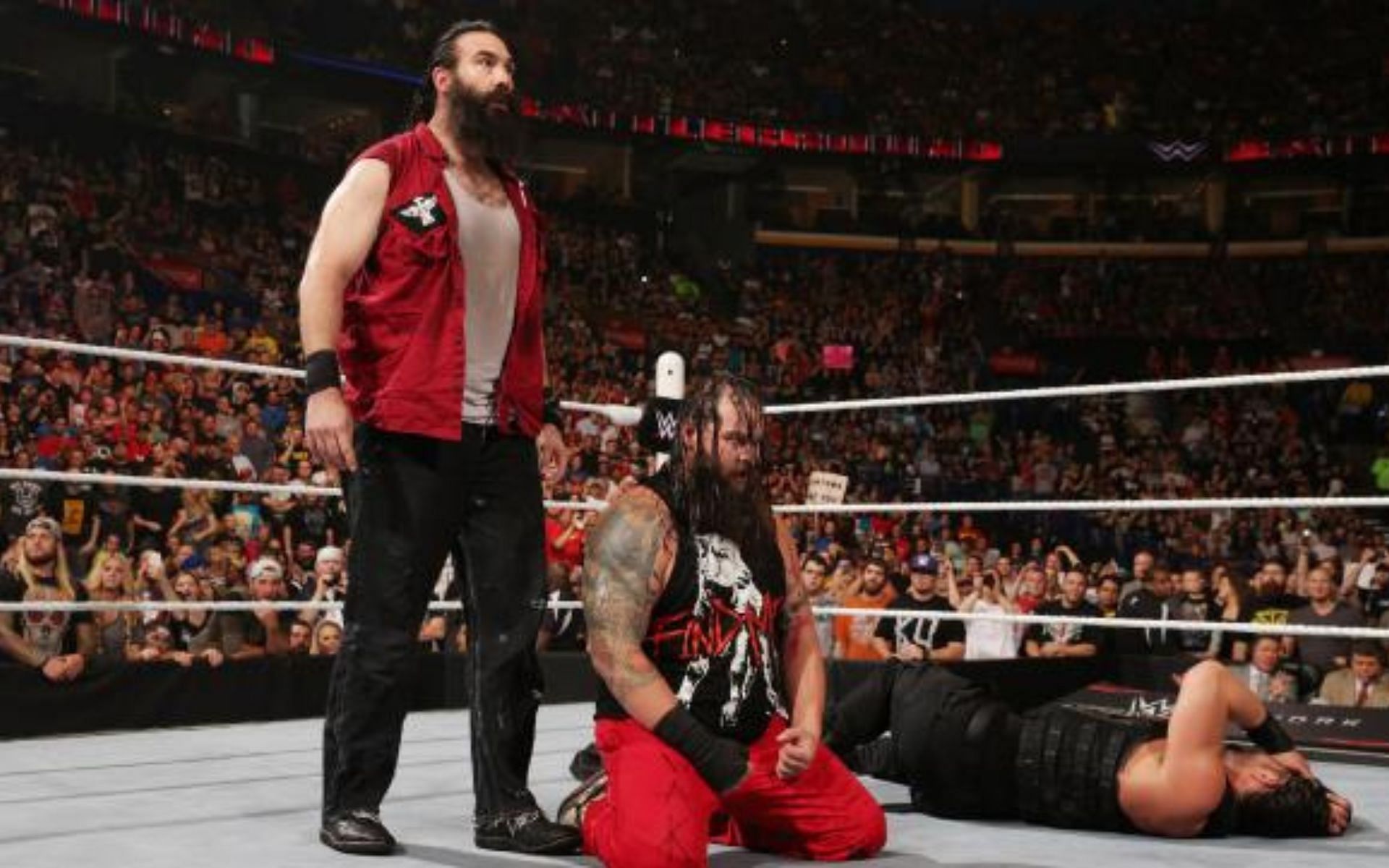 Bray Wyatt takes down the future Tribal Chief.