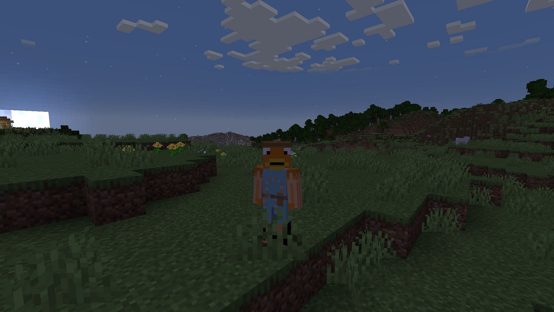 Take on the visage of Fishstick all within Minecraft (Image via Mojang)