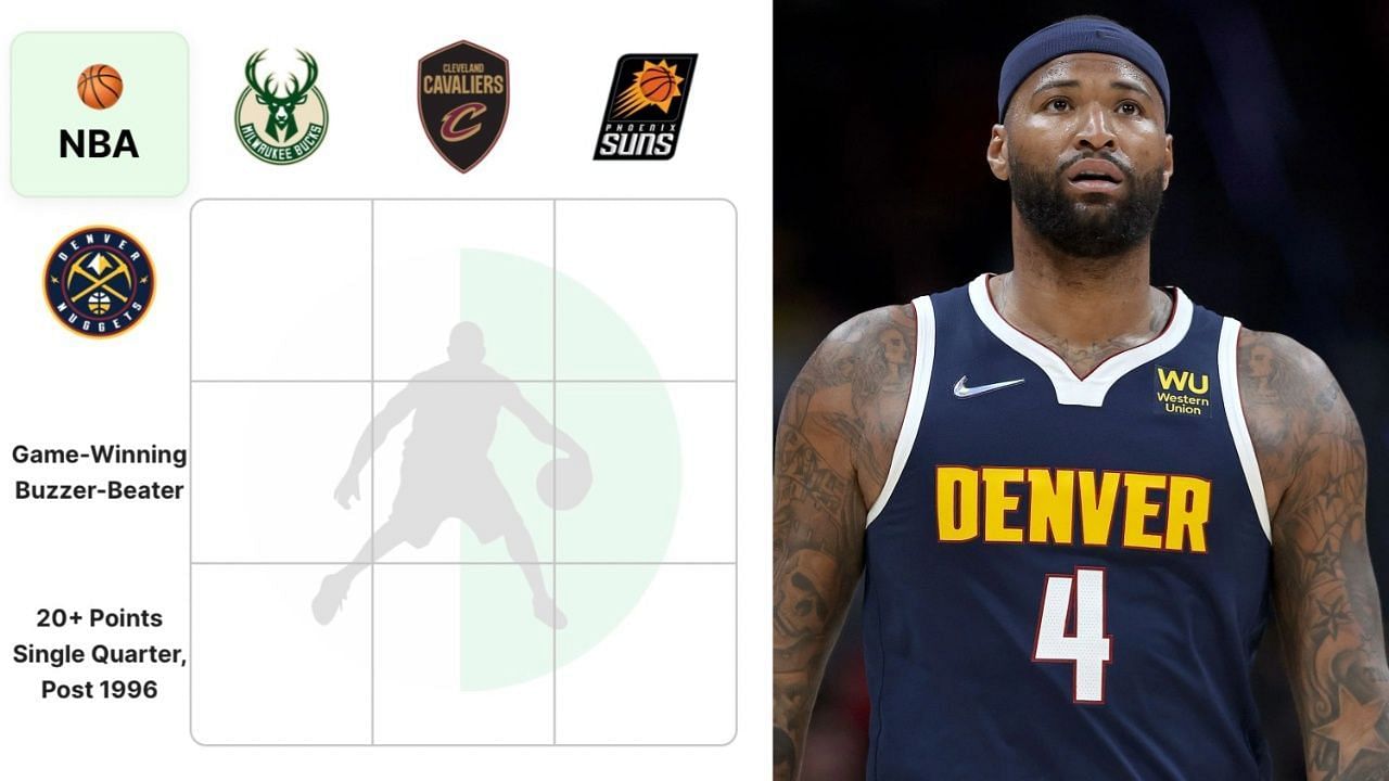 NBA Crossover Grid (August 31) and DeMarcus Cousins