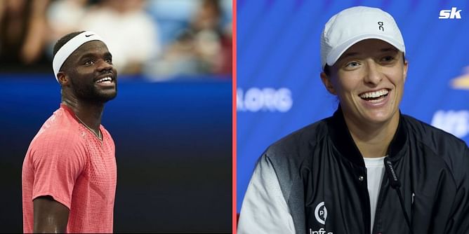 "Frances Tiafoe told me not to make it too quick because he doesn’t have time to warm up" - Iga Swiatek jokes after opening US Open defense in style