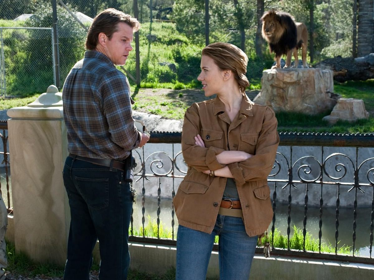 Matt Damon and Scarlett Johansson in We Bought a Zoo (Image via IMDb)