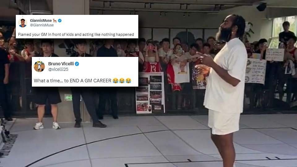 Fans react to James Harden putting Daryl Morey on blast