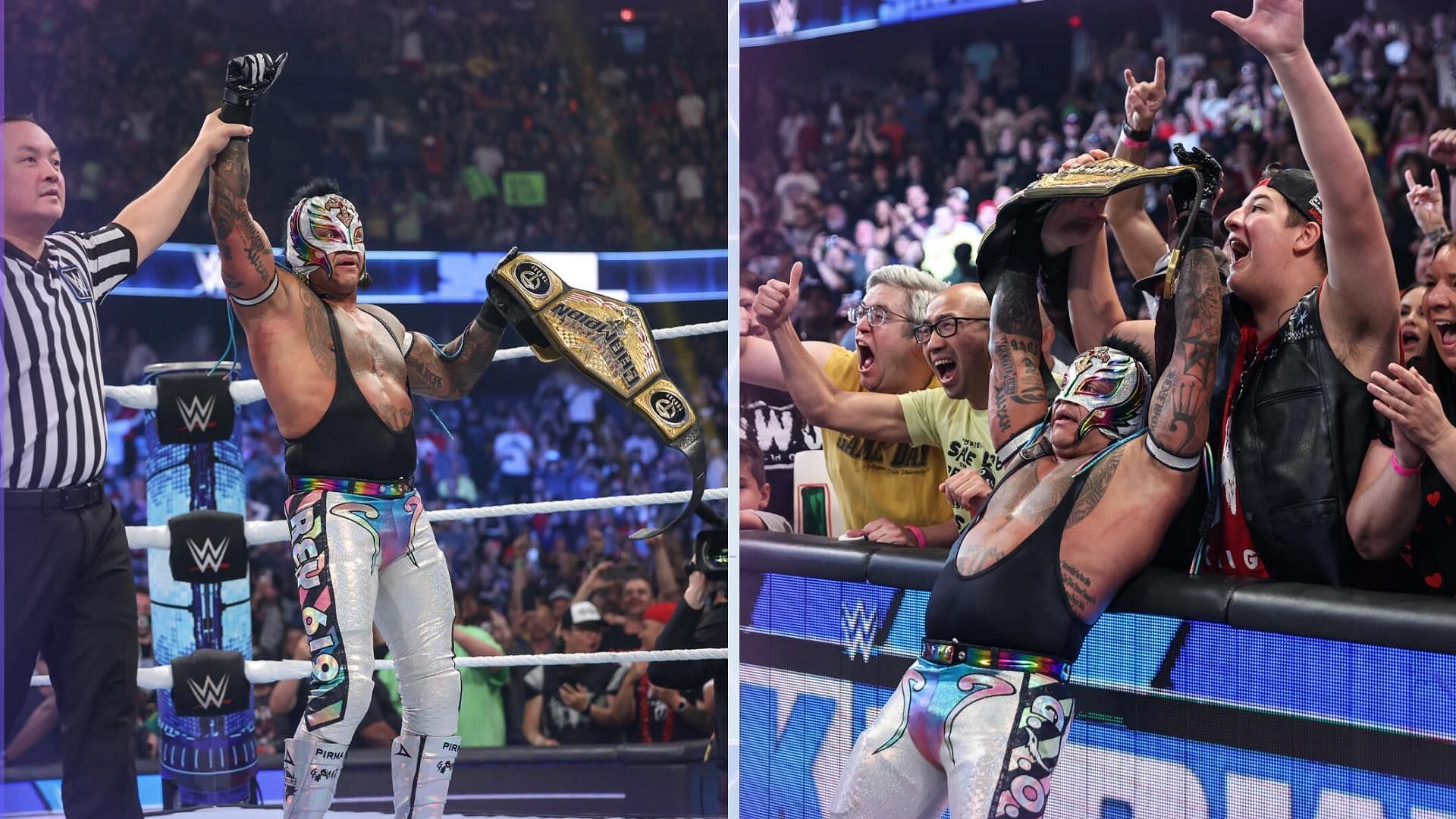 Rey Mysterio is the WWE United States Champion