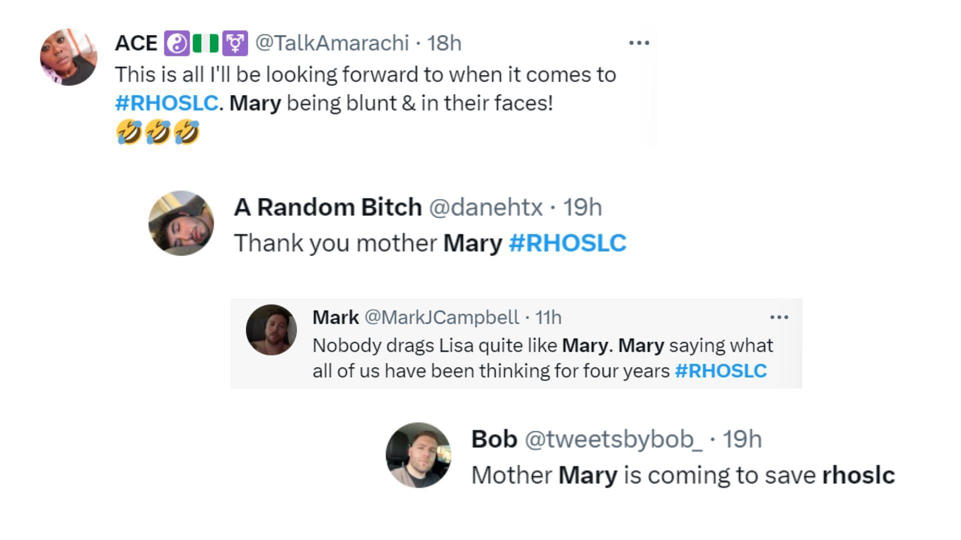 Fans rejoice Mary&#039;s comeback (Image via X)