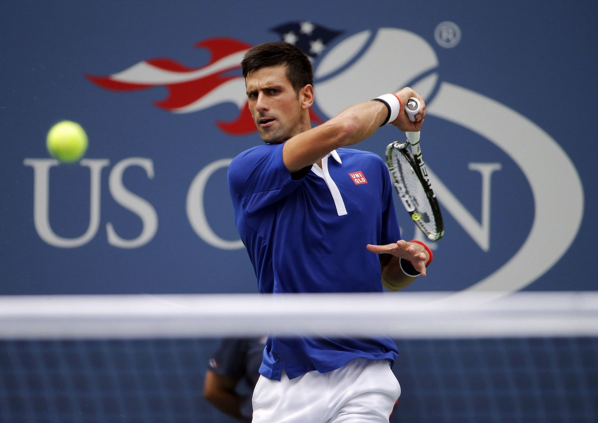 Djokovic is chasing a fourth US Open title this fortnight.