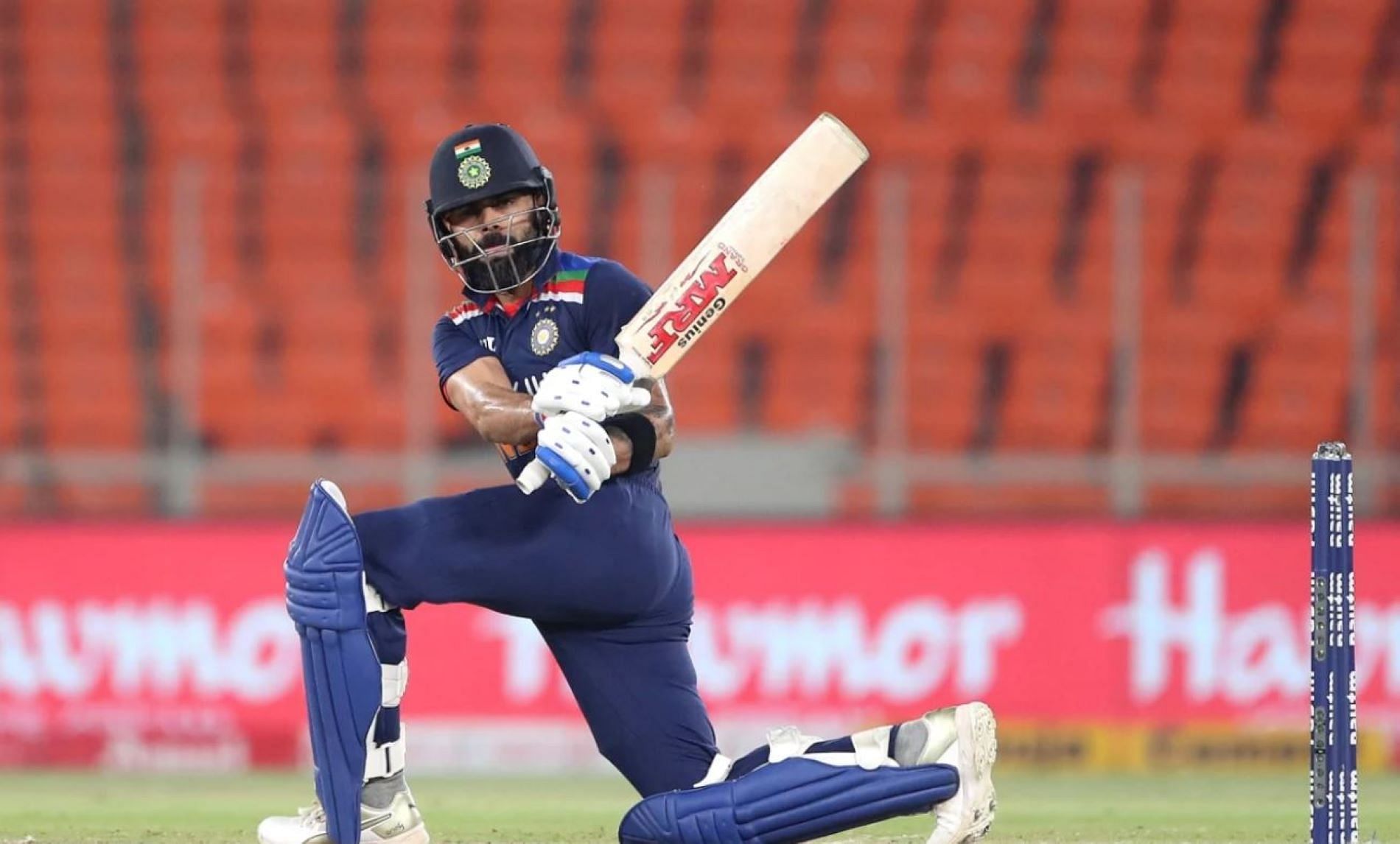 Virat Kohli led from the front in the series decider against England in 2020/21.