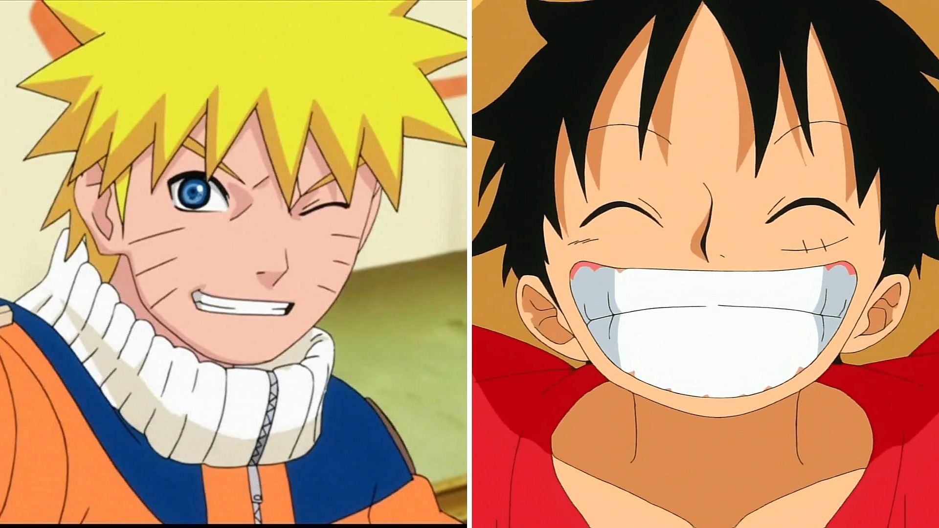Uzumaki Naruto and Monkey D. Luffy (Image via Sportskeeda)