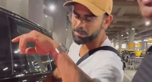 [Watch] Virat Kohli promises to give selfie to a fan before leaving for Sri Lanka for the 2023 Asia Cup
