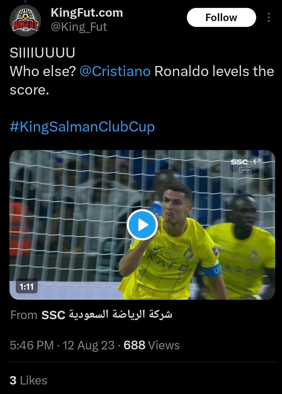 Ronaldo goal sends Al Nassr to Arab Club Champions Cup final - Futbol on  FanNation