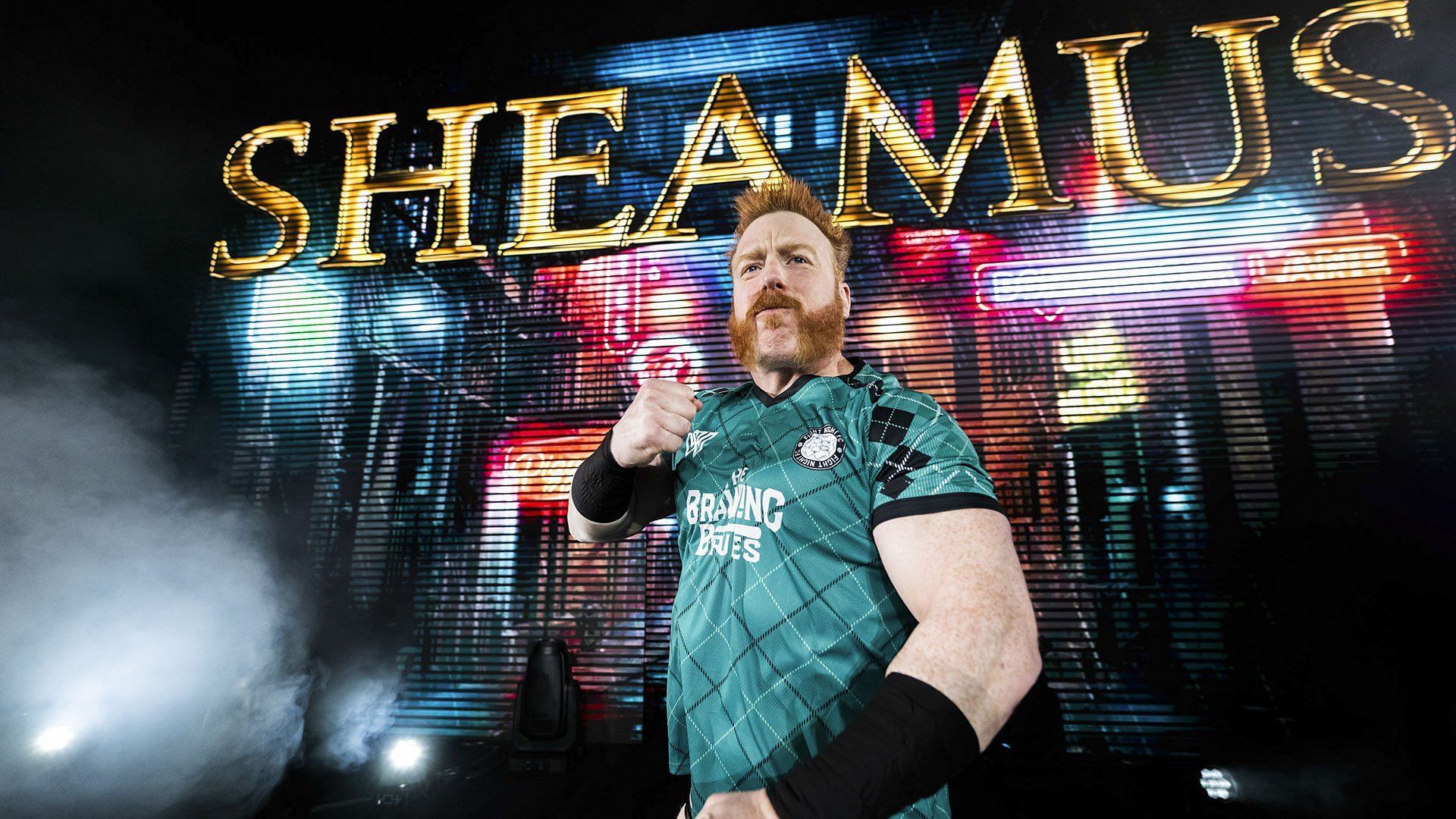 Sheamus on a European tour