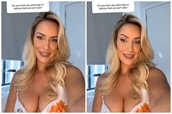 Does Paige Spiranac have tattoos or piercings? Golf model reveals ‘fun fact’ about her body