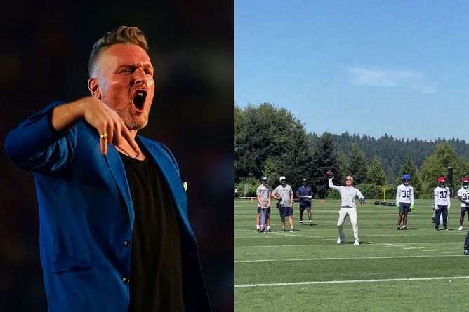 Pat McAfee left in awe of Pete Carroll after Seahawks HC's training camp video goes viral - "He is slicing and dicing this year"