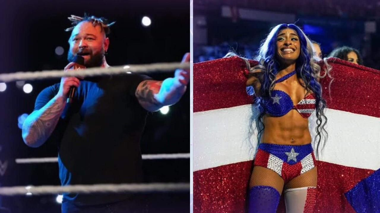 Bray Wyatt (left) and Zelina Vega (right)