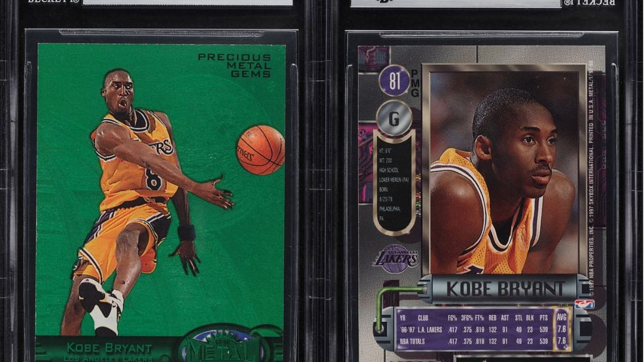 What is Kobe Bryant's rookie card worth?