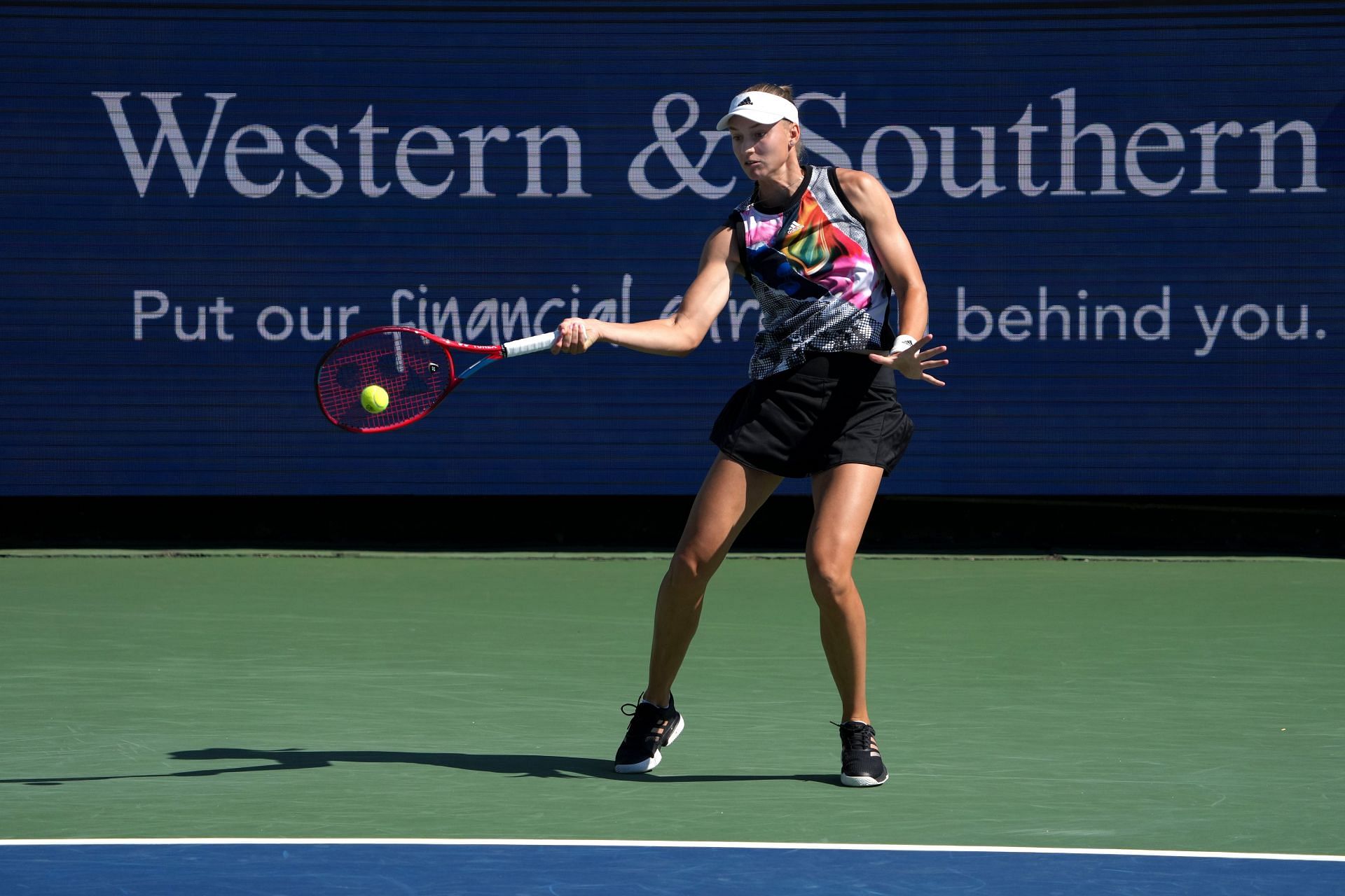 Elena Rybakina at the 2022 Western &amp; Southern Open