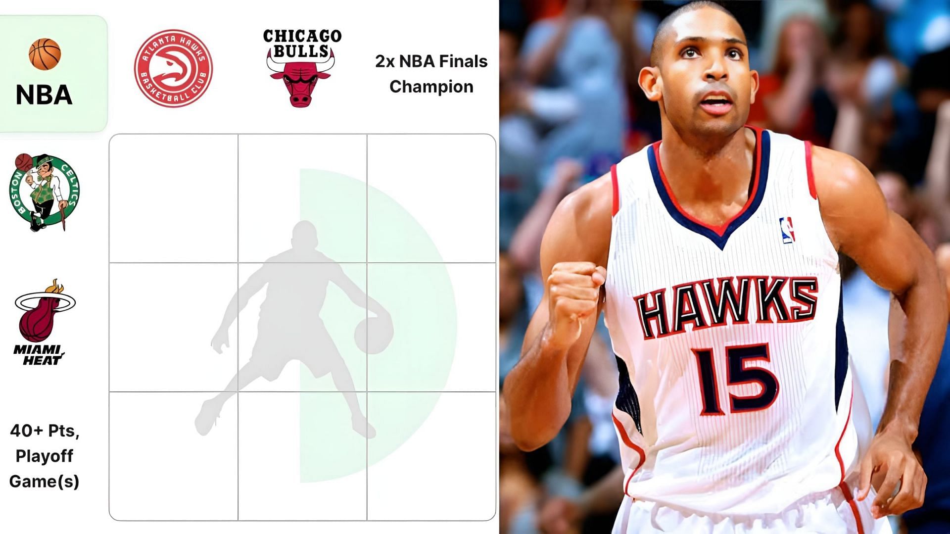 Which Hawks players played for the Celtics and the Heat? NBA Crossover Grid answers for August 24